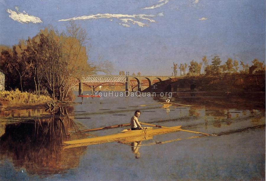 Max Schmitt in a Single Scull - 托马斯·伊肯斯
